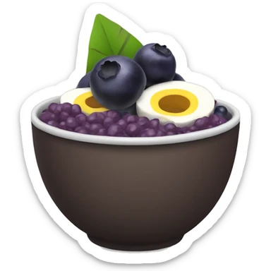 açaí bowl  sticker