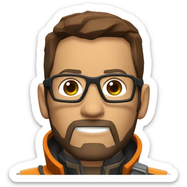 gordon freeman sticker