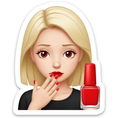 Slay girl emoji💅🥱böyle yap kızı yapma sticker