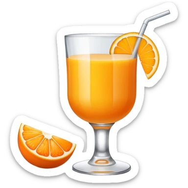 Orange Juice sticker