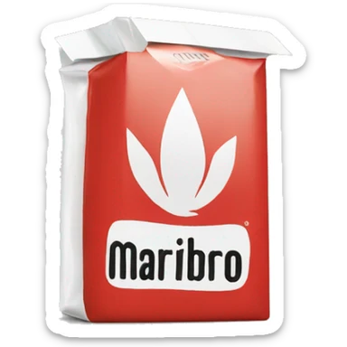 Marlboro logo sticker