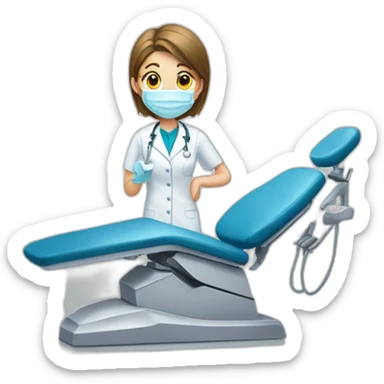 dentist CLINIC sticker