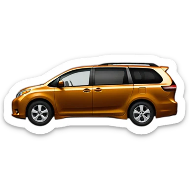 Toyota sienna sticker