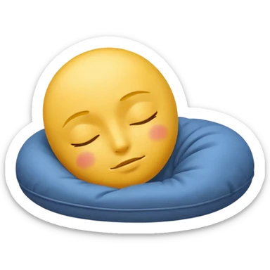 Lets do a sleeping emoji sticker