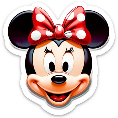 Minnie Mouse sticker