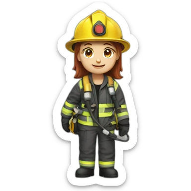 fire fighting software engineers sticker