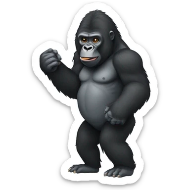 Gorilla sticker