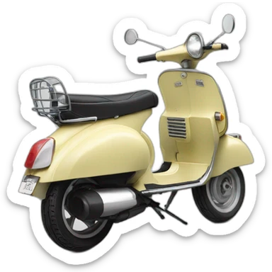 Vespa px sticker