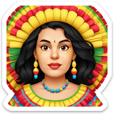 Joyful Reveler sticker