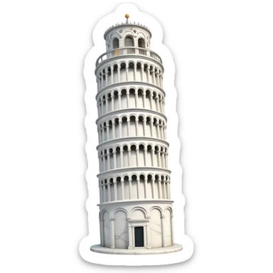 Tower of Pisa sticker