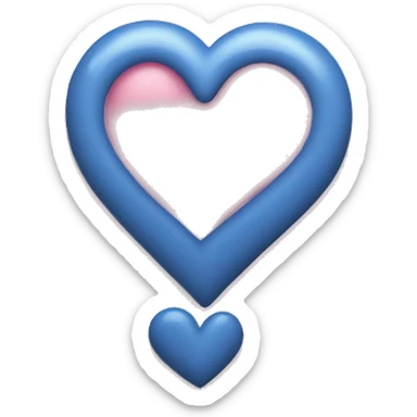 exclamation point heart shape sticker