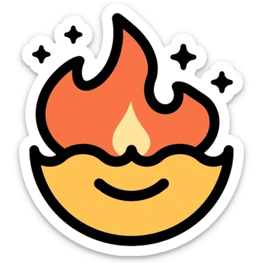 A business logo representing one company sticker