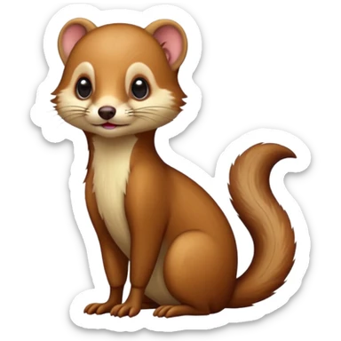 Weasel sticker