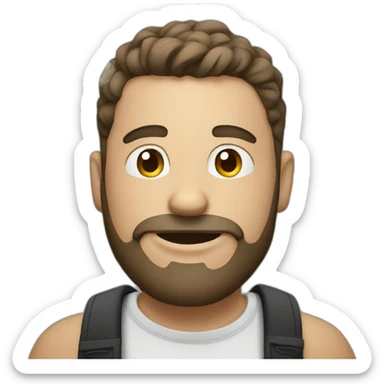  guy with vape sticker