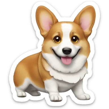 Corgi sticker
