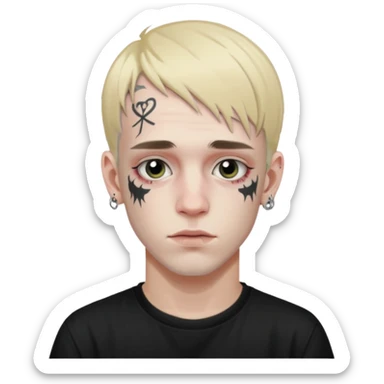 Lil peep sticker