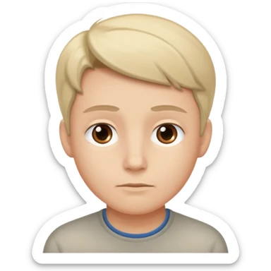 Persona pensativa sticker