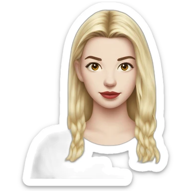 Anya Taylor Joy sticker