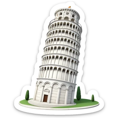 Tower of Pisa  sticker