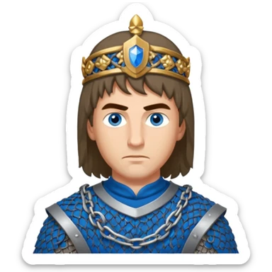 Russian prince Alexander Nevsky sticker