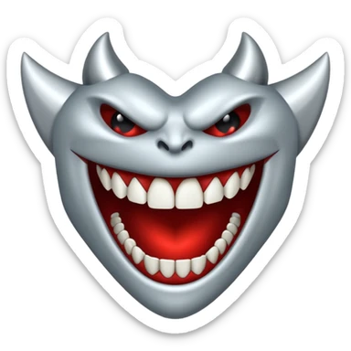 Vampire grillz sticker