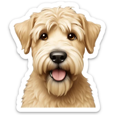 dog wheaten terrier sticker
