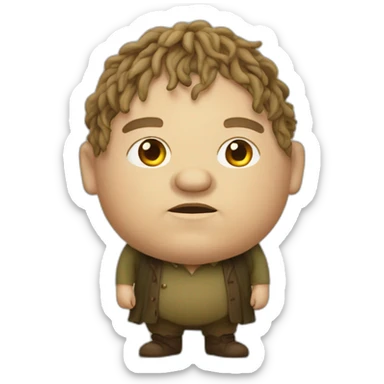 fat ent lord of the rings sticker