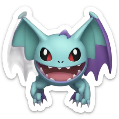 pokemon crobat sticker