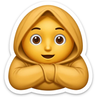 Une personne entraîne de faire caca sticker