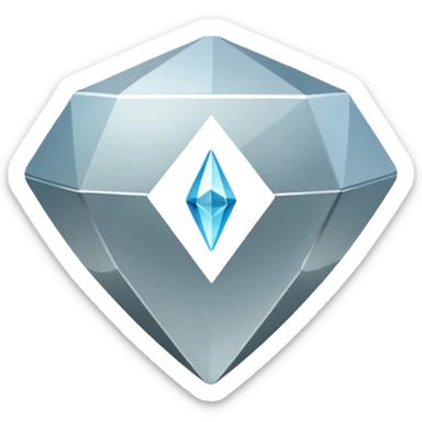 diamond play button sticker