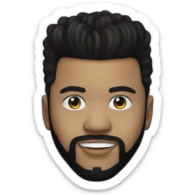 XO the Weeknd sticker