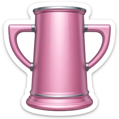 pink Stanley. sticker