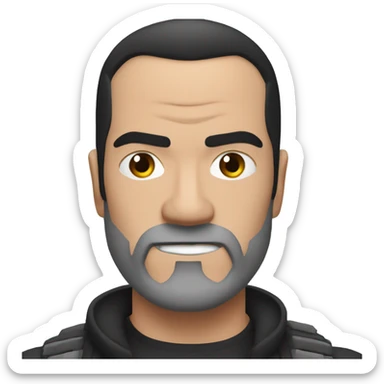 Negan qui joue au foot sticker