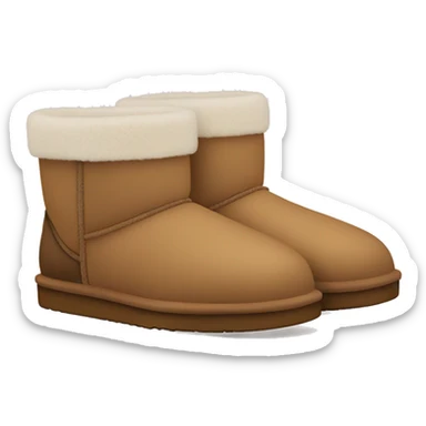 Ugg slippers sticker