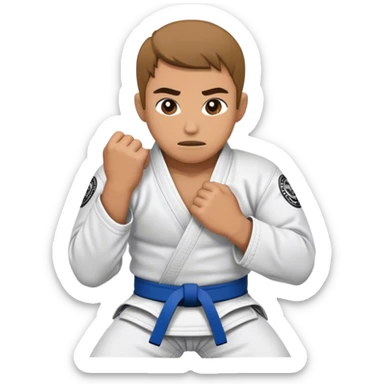jiu jitsu choke sticker