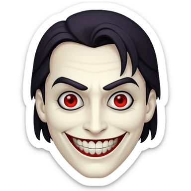 famous Villain character. sticker