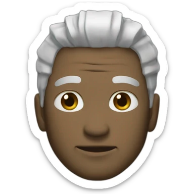 the character geto from the show jujitsu kaisen sticker