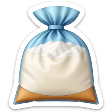 bag of sugar no face sticker