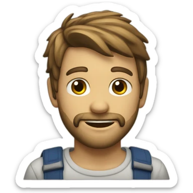 Carte as de pique sticker