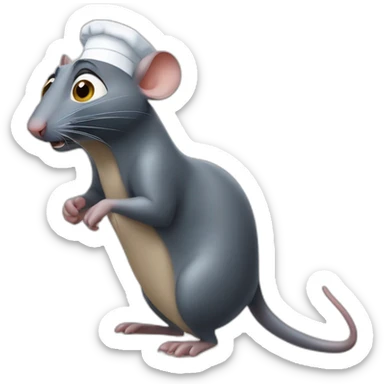Ratatouille dans un arabe magique  sticker