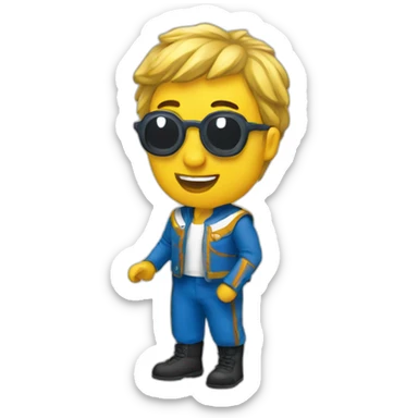 Tours jumelles sticker