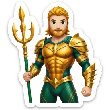 aquaman full body sticker