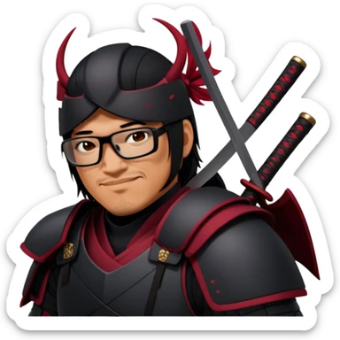 Shadow Samurai sticker
