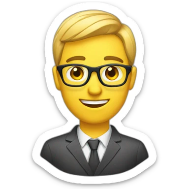 a marketing analyst sticker