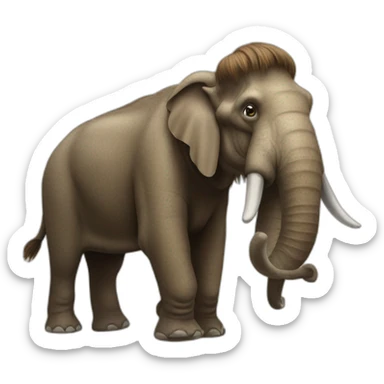 Columbian Mammoth sticker
