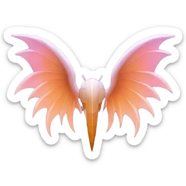Nether Portal and elytra wings sticker