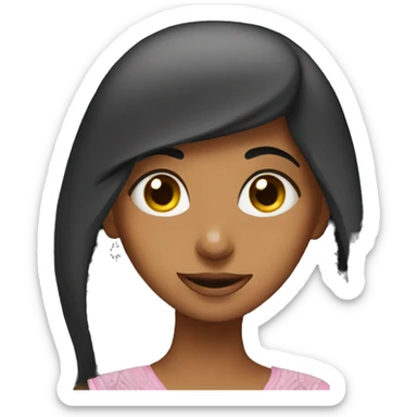 arabian girl sticker