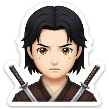 Demon   slayer anime tokito sticker