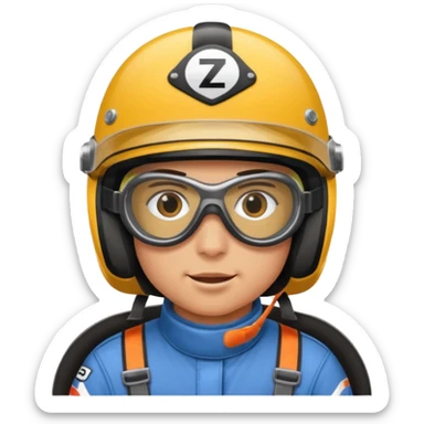 motor test (sport) sticker