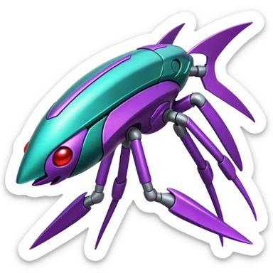 Plankton-Protogen-Genesect sticker